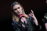 SAG-AFTRA Foundation Conversations - Julia Stiles, Isabelle Furhman, Mena Massoud And Gabby Kono-Abdy For "Wish You Were Here" - Source: Getty